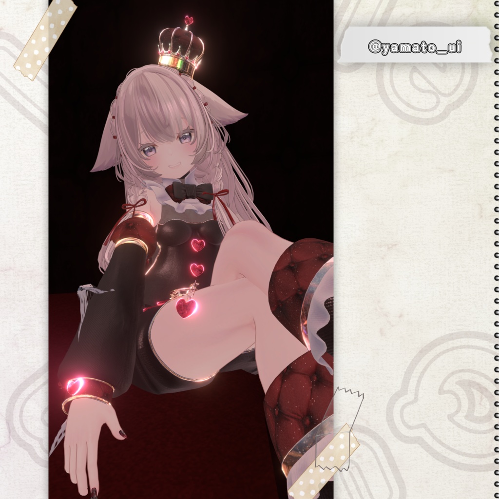 【複数アバター対応】LittleQueen