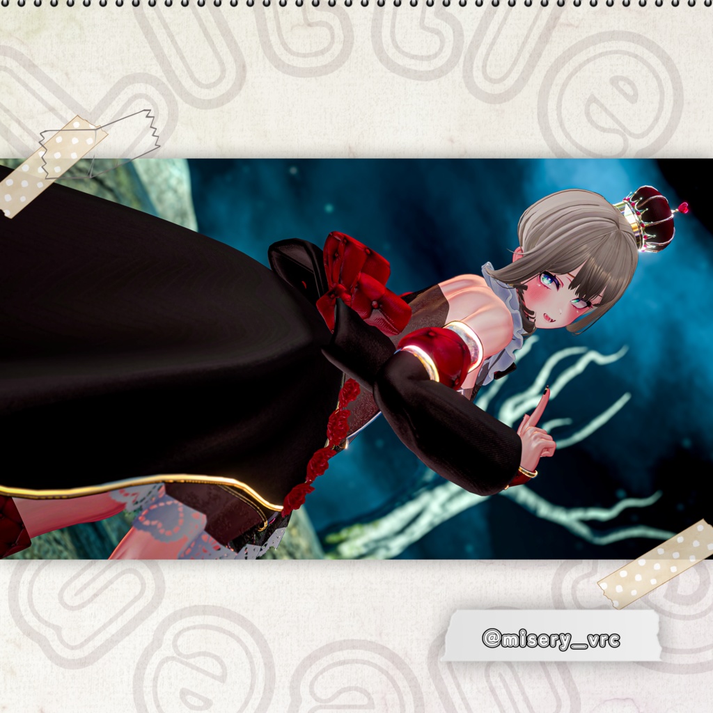 【複数アバター対応】LittleQueen