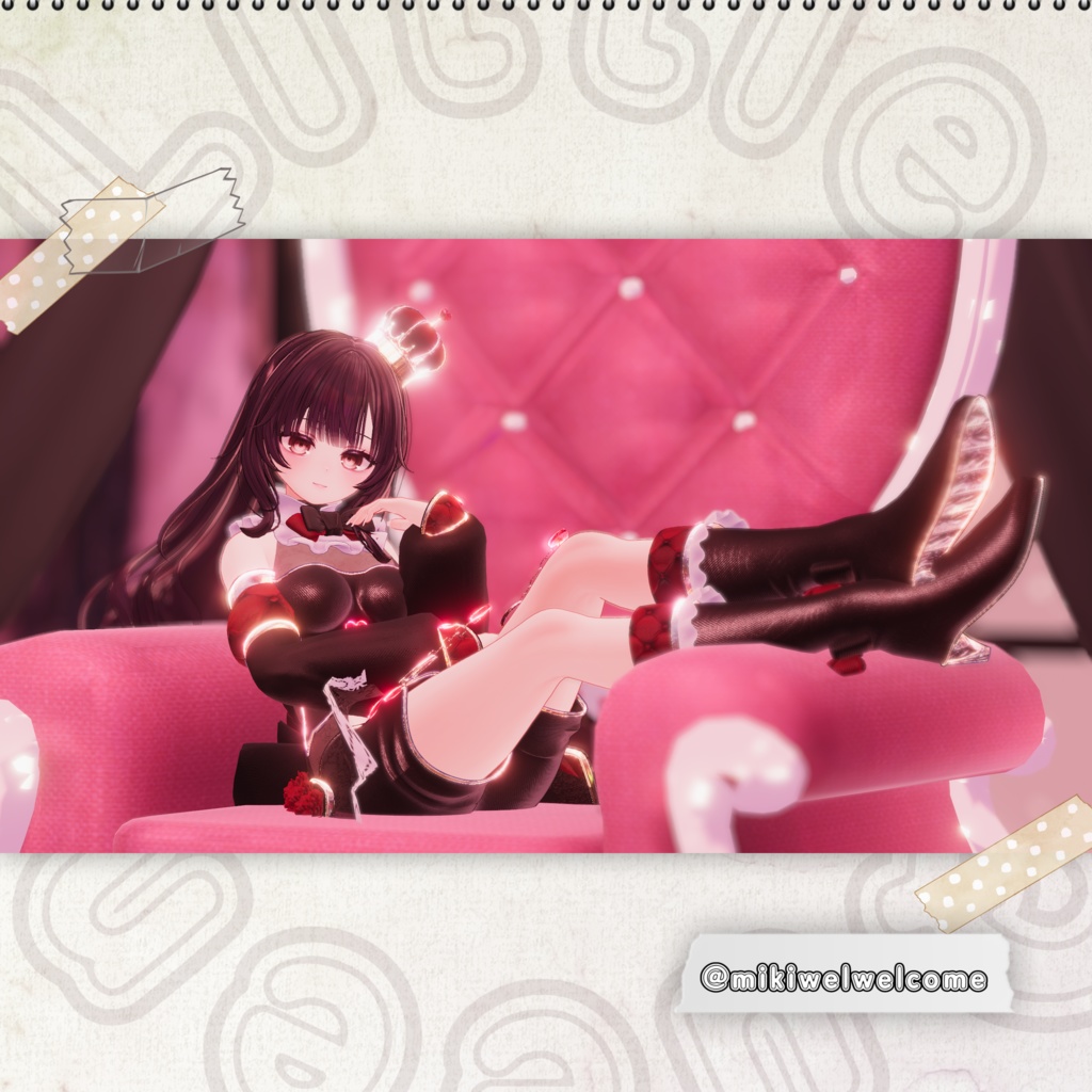 【複数アバター対応】LittleQueen