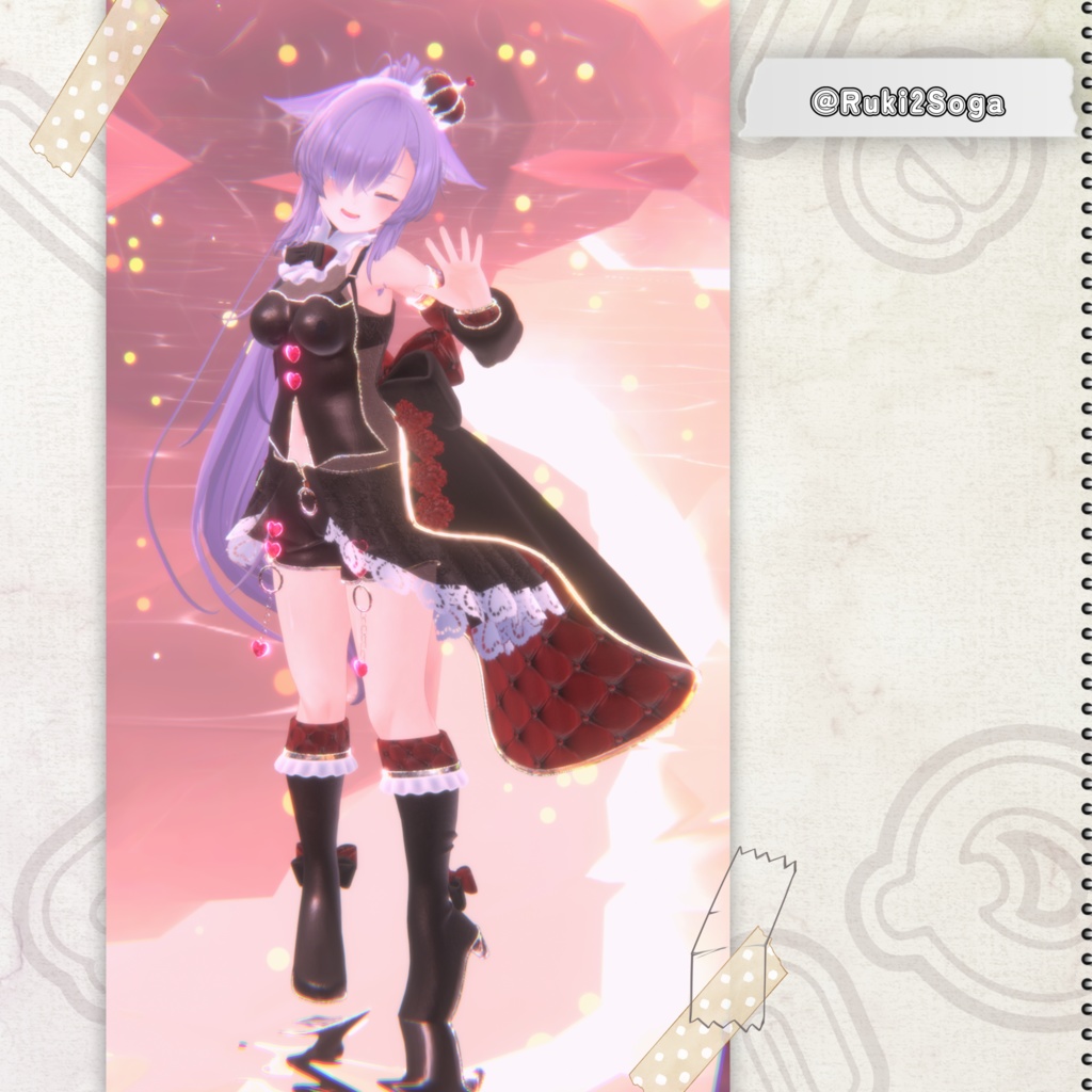 【複数アバター対応】LittleQueen