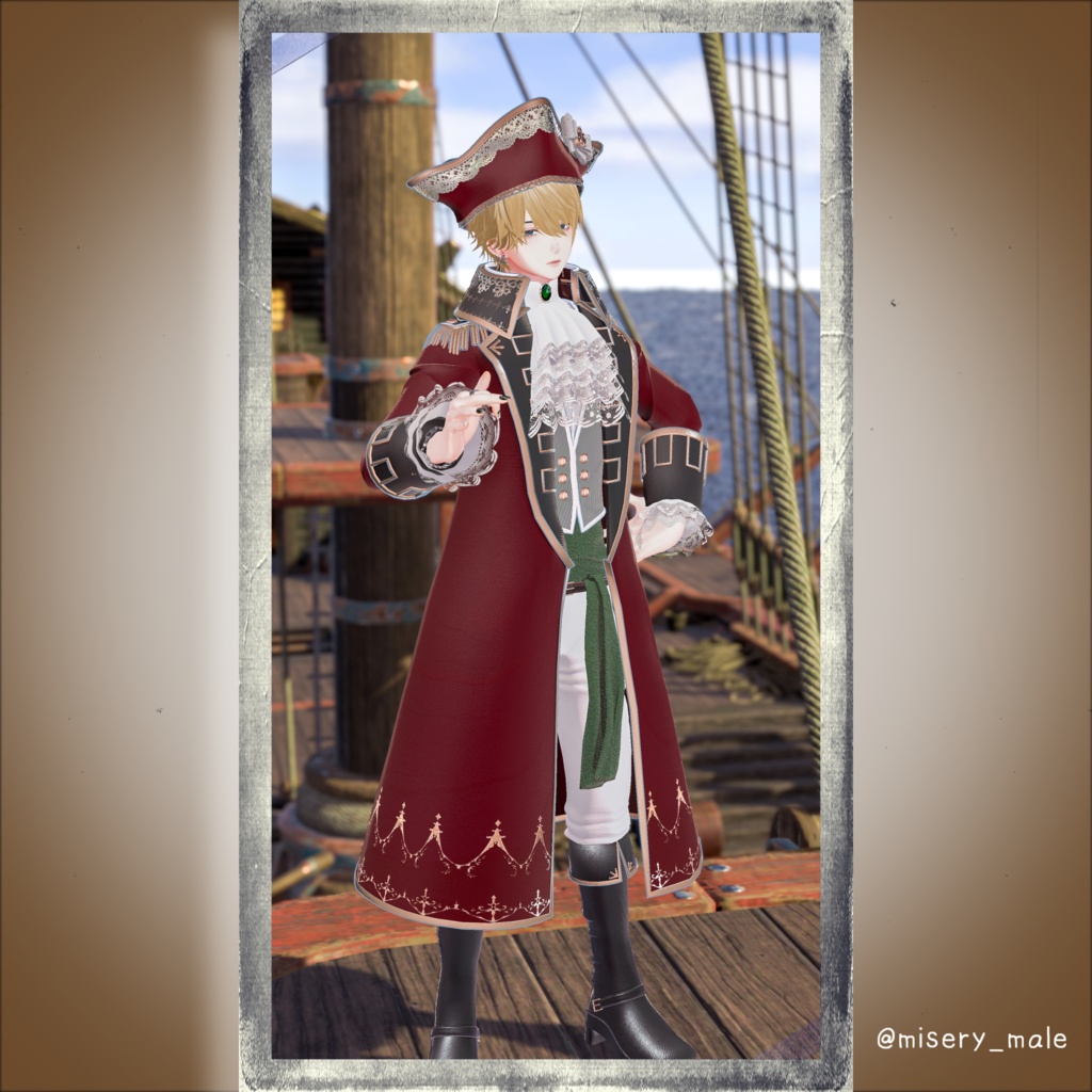 【複数アバター対応】Corsair Royale