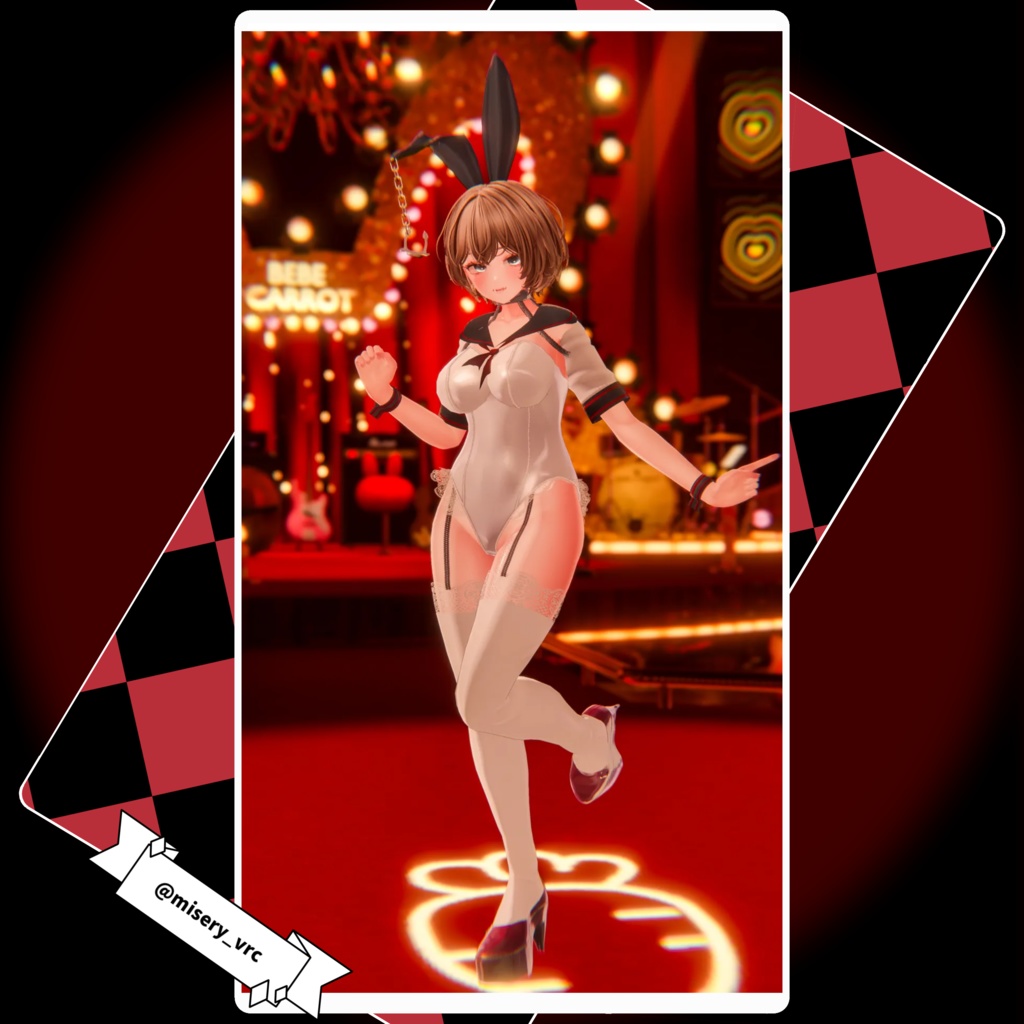 【複数アバター対応】セーラーバニー