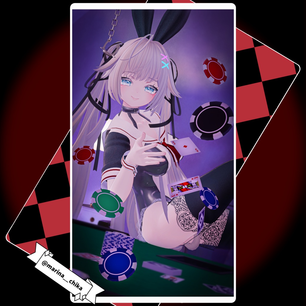 【複数アバター対応】セーラーバニー