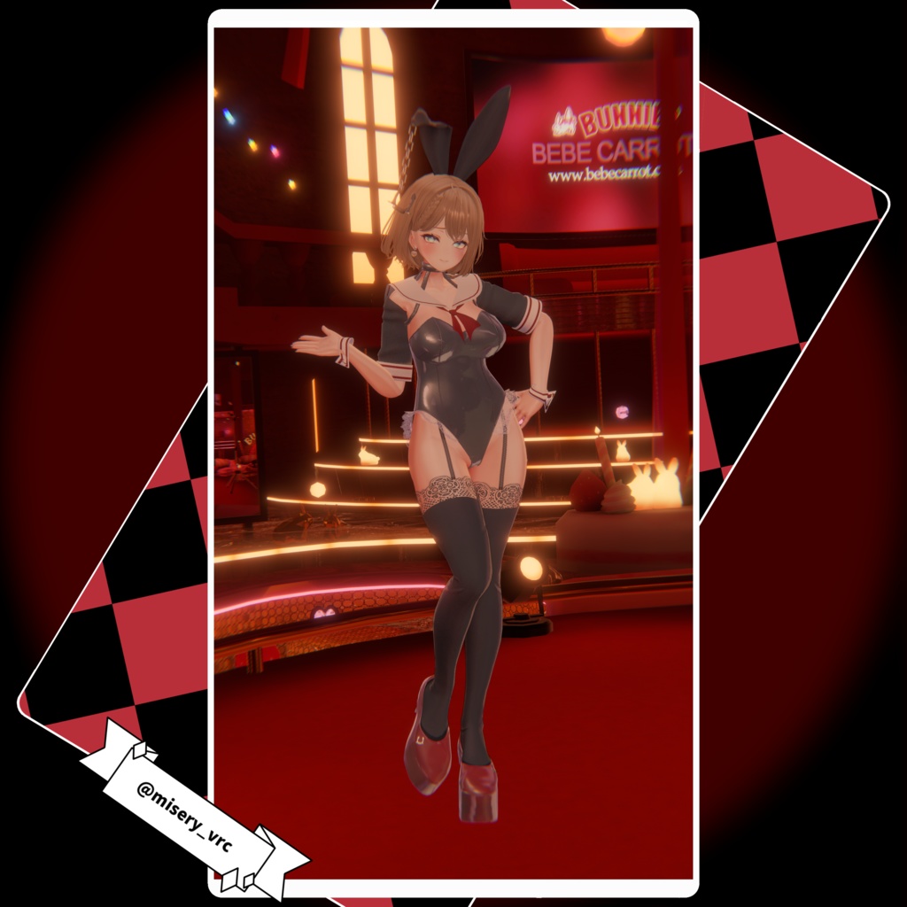 【複数アバター対応】セーラーバニー