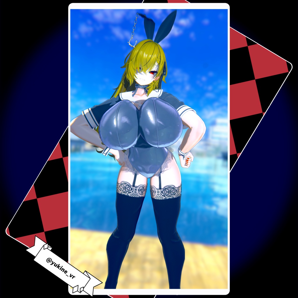 【複数アバター対応】セーラーバニー