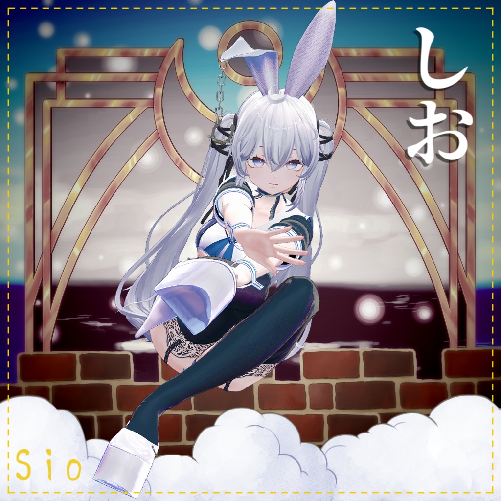 【複数アバター対応】セーラーバニー