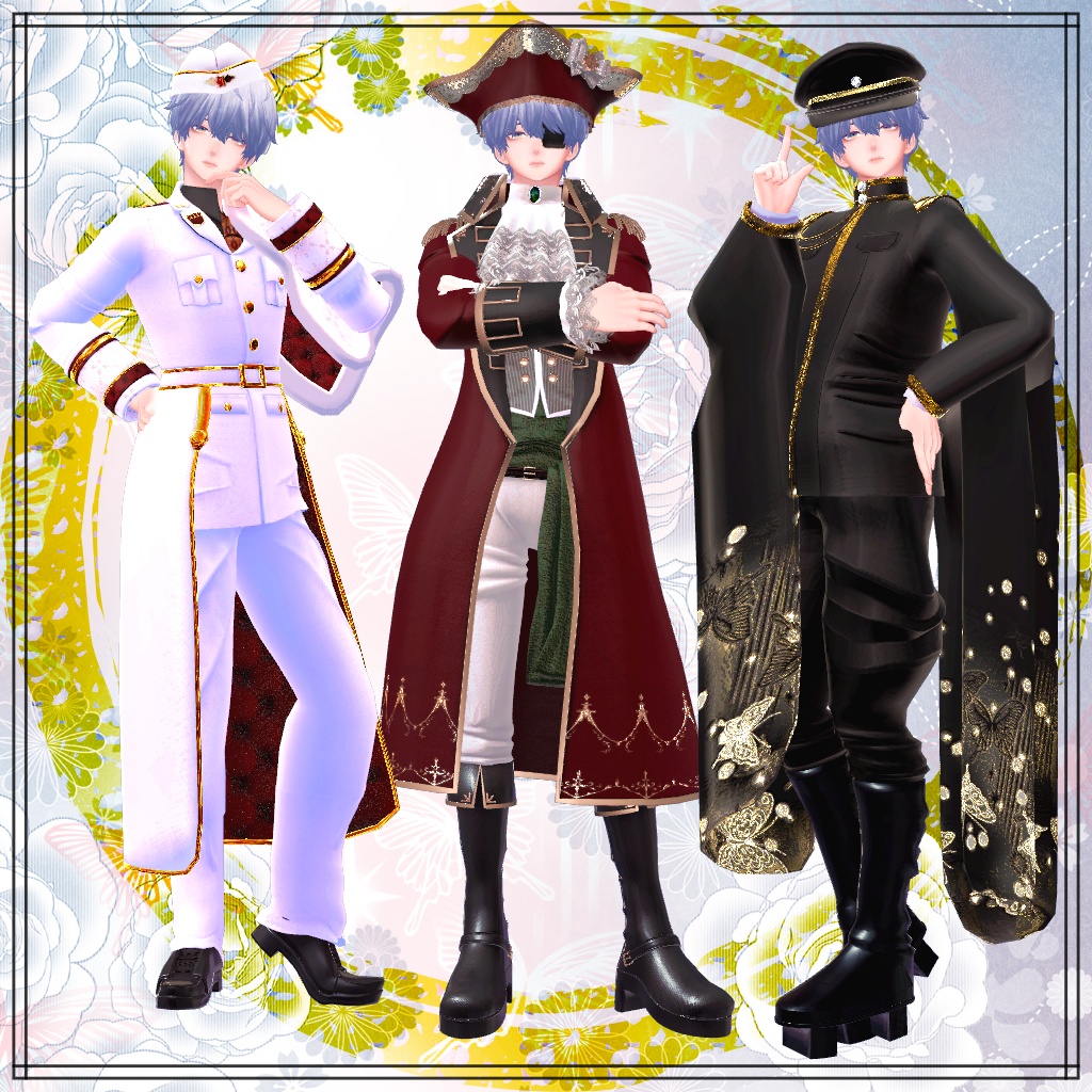 男性アバター用GW期間限定まとめパック2025