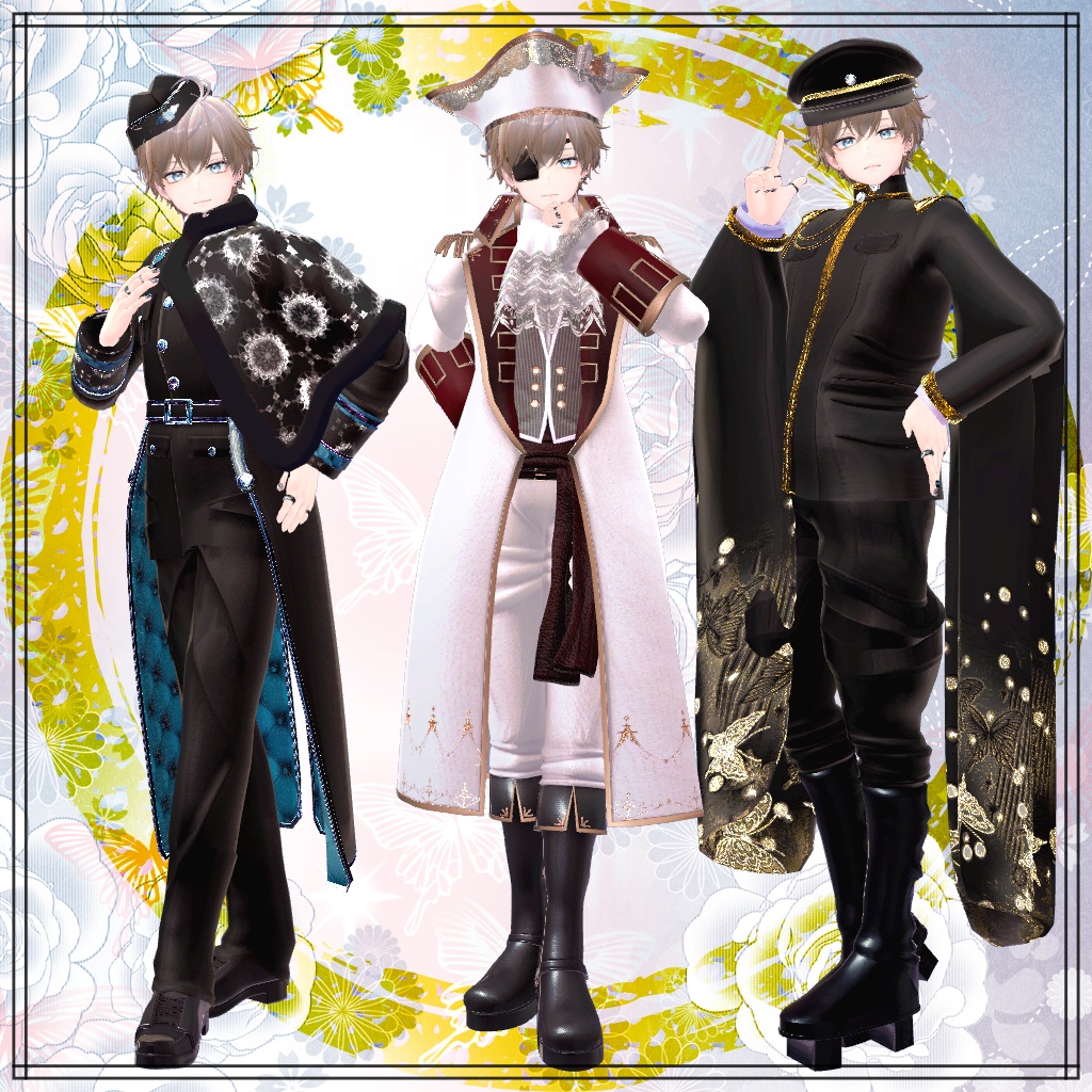 男性アバター用GW期間限定まとめパック2025