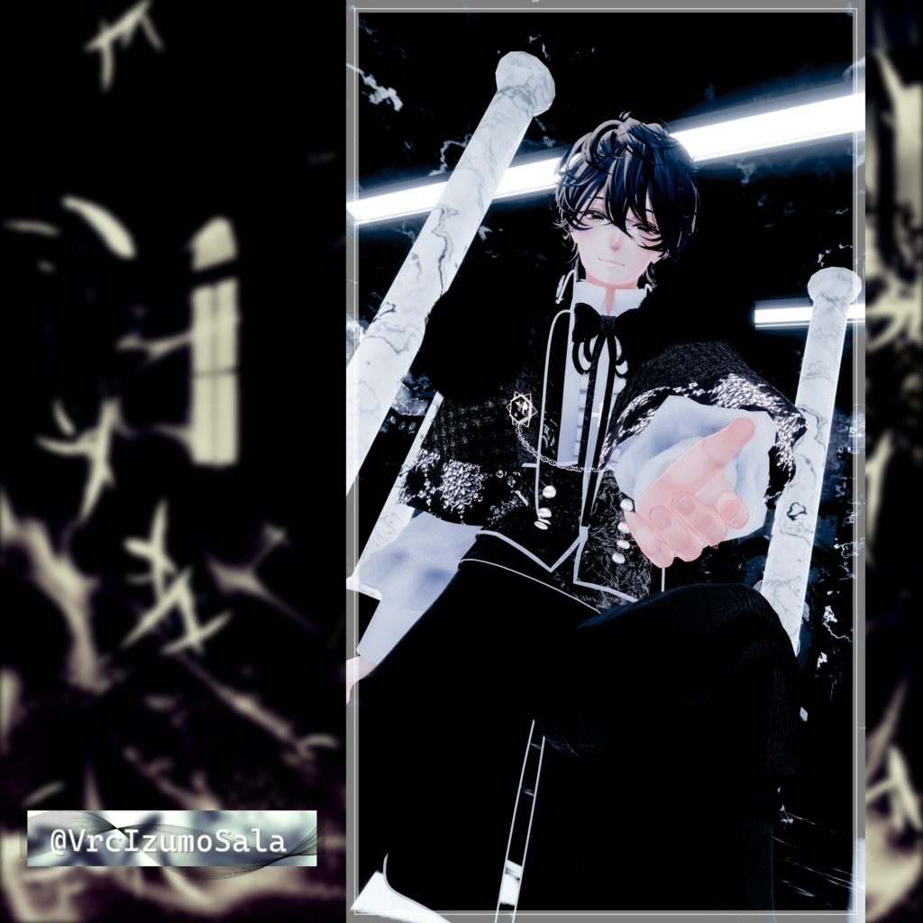 ⏳24時間半額セール⏳【複数アバター対応】セラフィックブルームレガリア