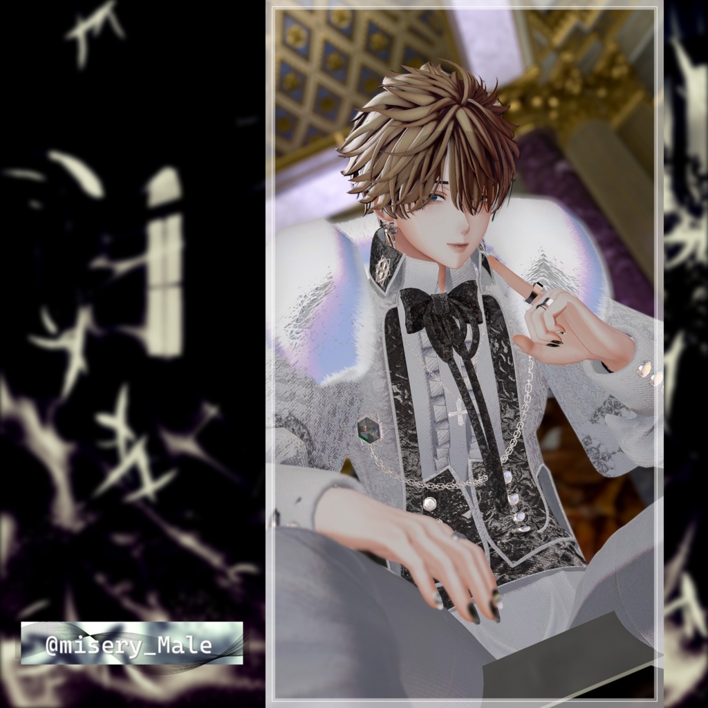 ⏳24時間半額セール⏳【複数アバター対応】セラフィックブルームレガリア