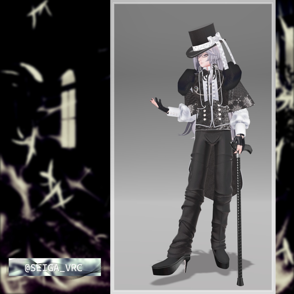 ⏳24時間半額セール⏳【複数アバター対応】セラフィックブルームレガリア