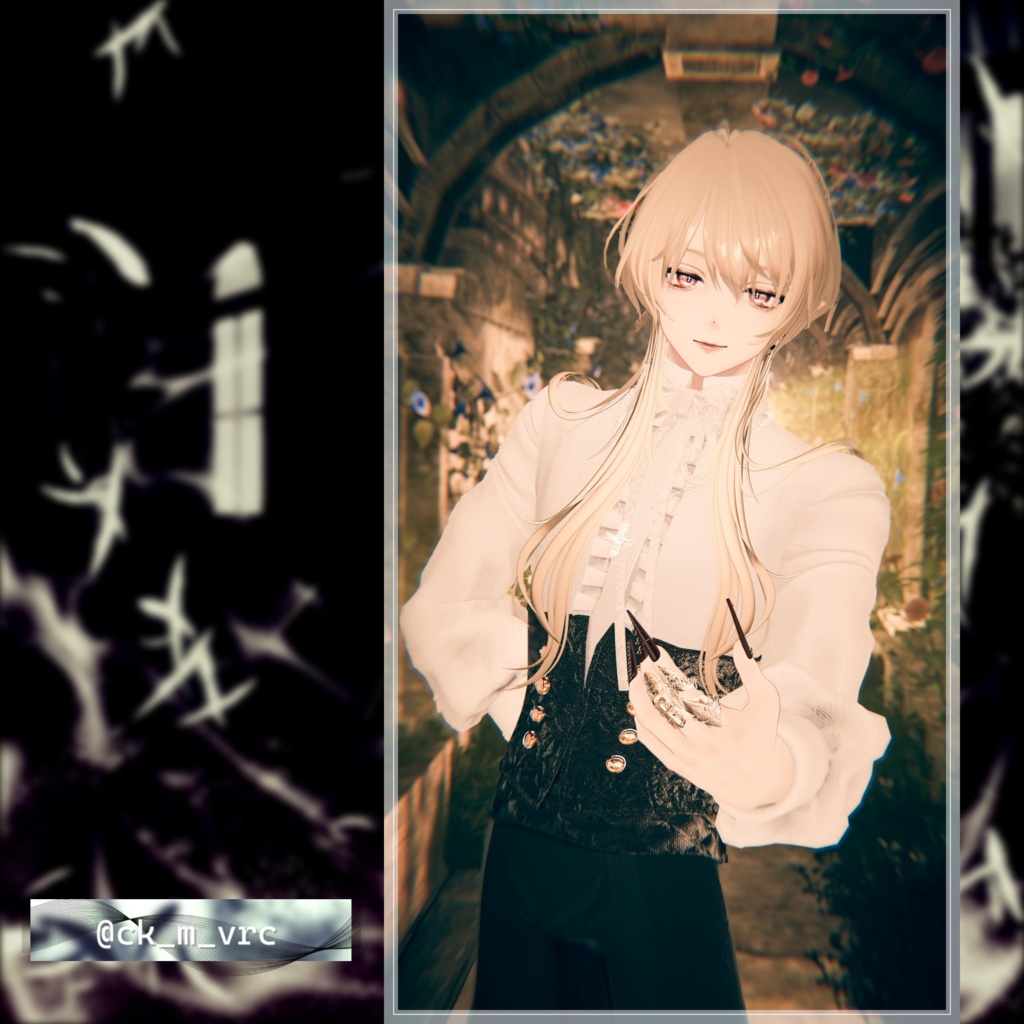 ⏳24時間半額セール⏳【複数アバター対応】セラフィックブルームレガリア