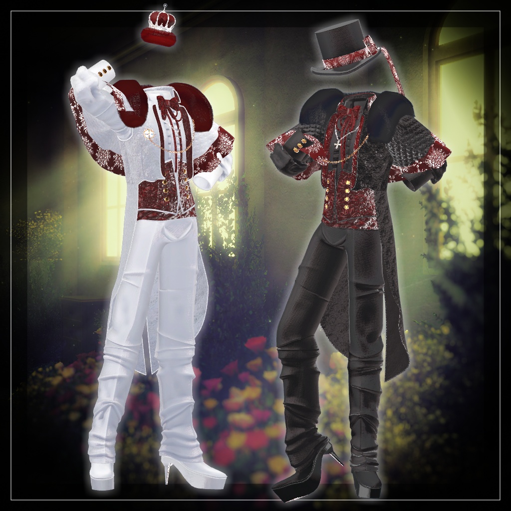 ⏳24時間半額セール⏳【複数アバター対応】セラフィックブルームレガリア