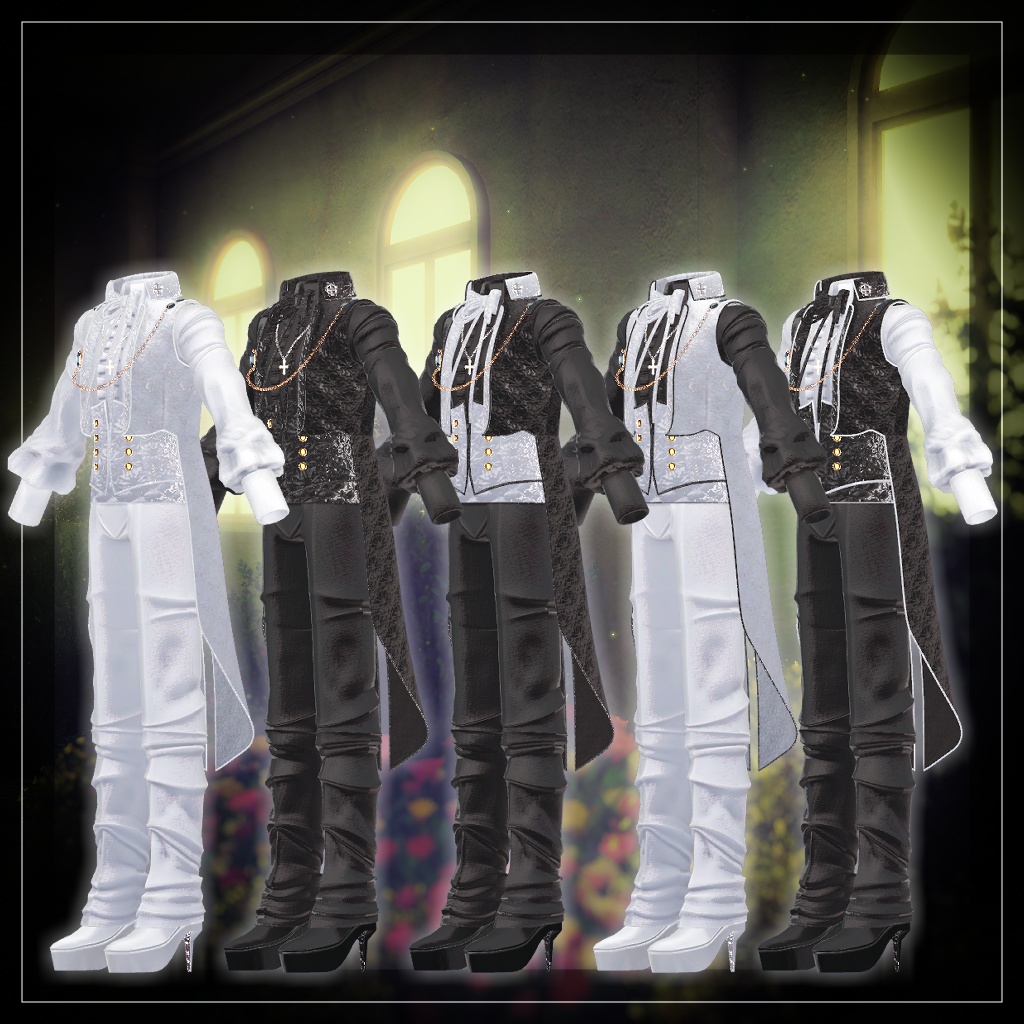 ⏳24時間半額セール⏳【複数アバター対応】セラフィックブルームレガリア