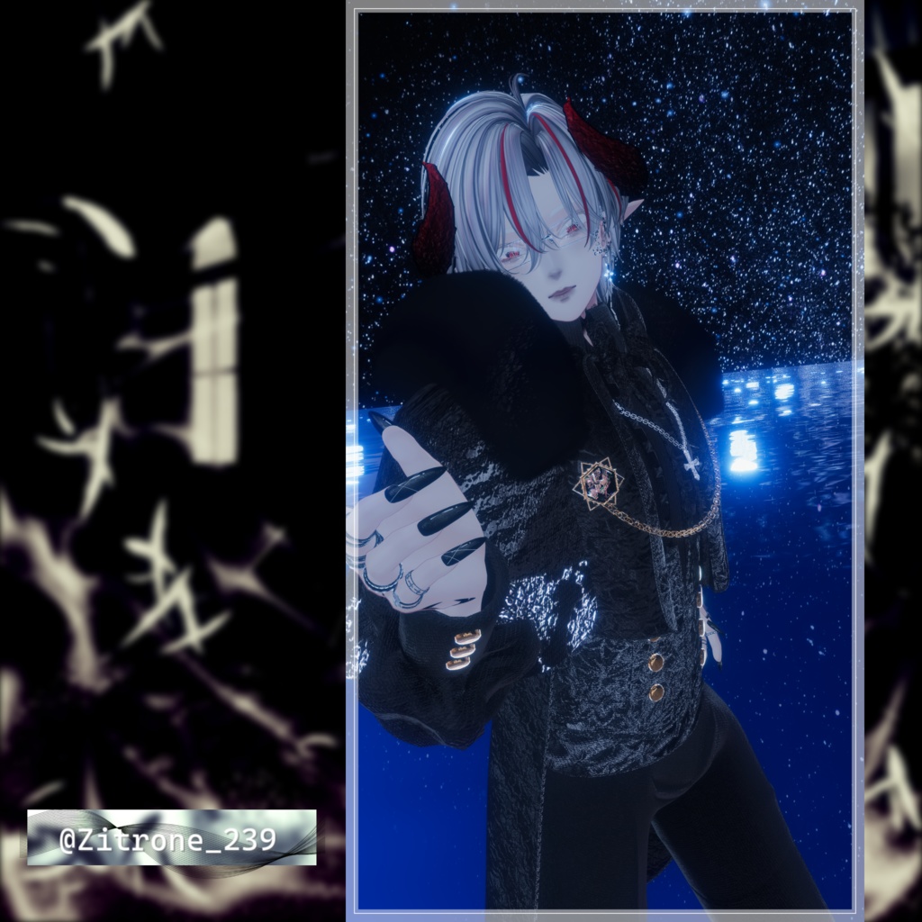 ⏳24時間半額セール⏳【複数アバター対応】セラフィックブルームレガリア