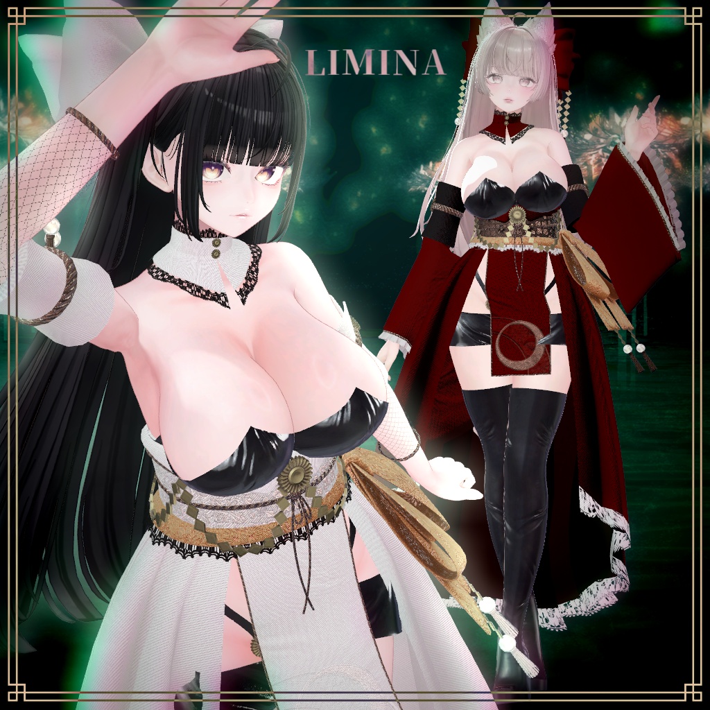 24時間半額セール【複数アバター対応】舞装 ― KAGURA ―