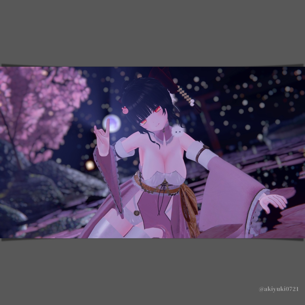24時間半額セール【複数アバター対応】舞装 ― KAGURA ―