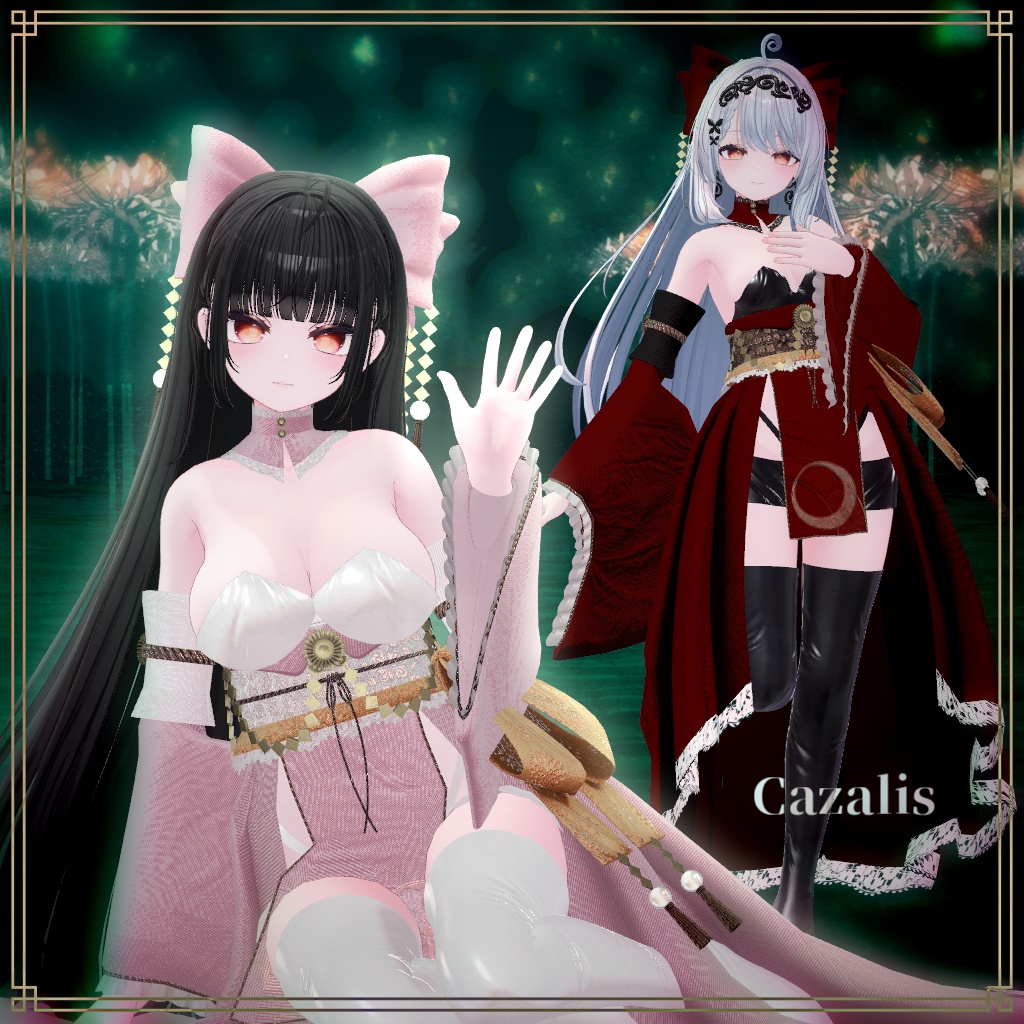 24時間半額セール【複数アバター対応】舞装 ― KAGURA ―