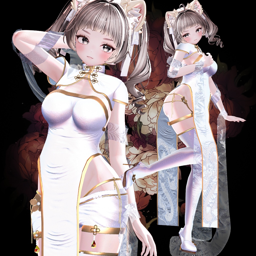 24時間Bigセール【複数アバター対応】艶装 ― Lónghua ―
