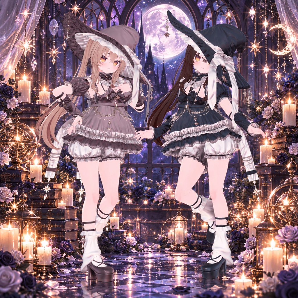 【複数アバター対応】Nocturne Witch
