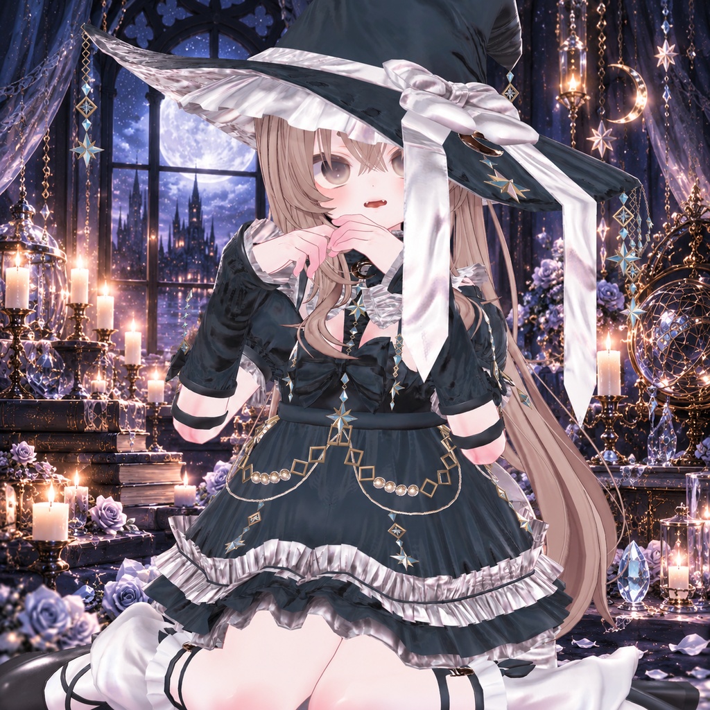 【複数アバター対応】Nocturne Witch