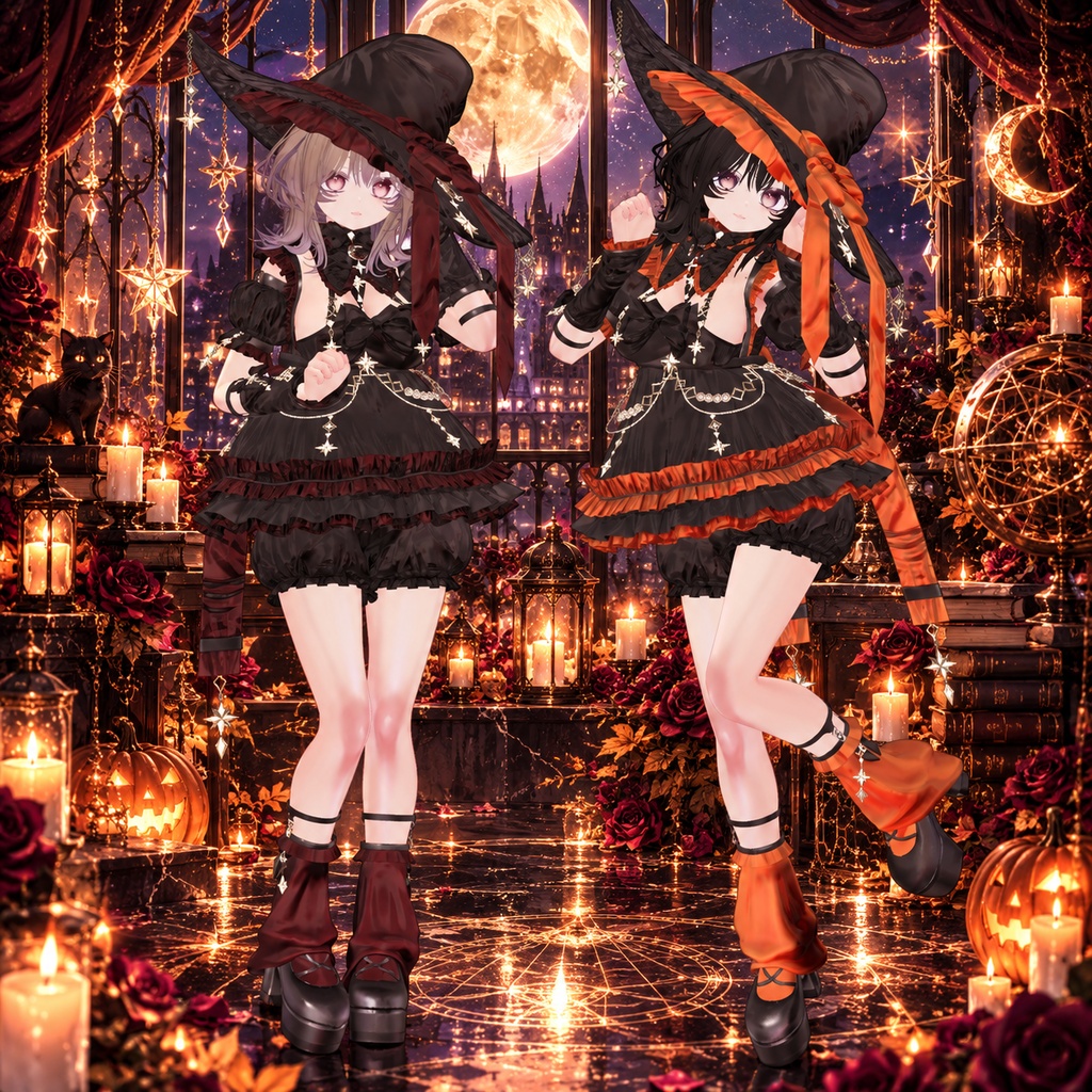 【複数アバター対応】Nocturne Witch