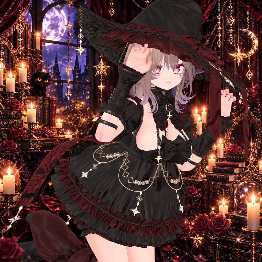 【複数アバター対応】Nocturne Witch
