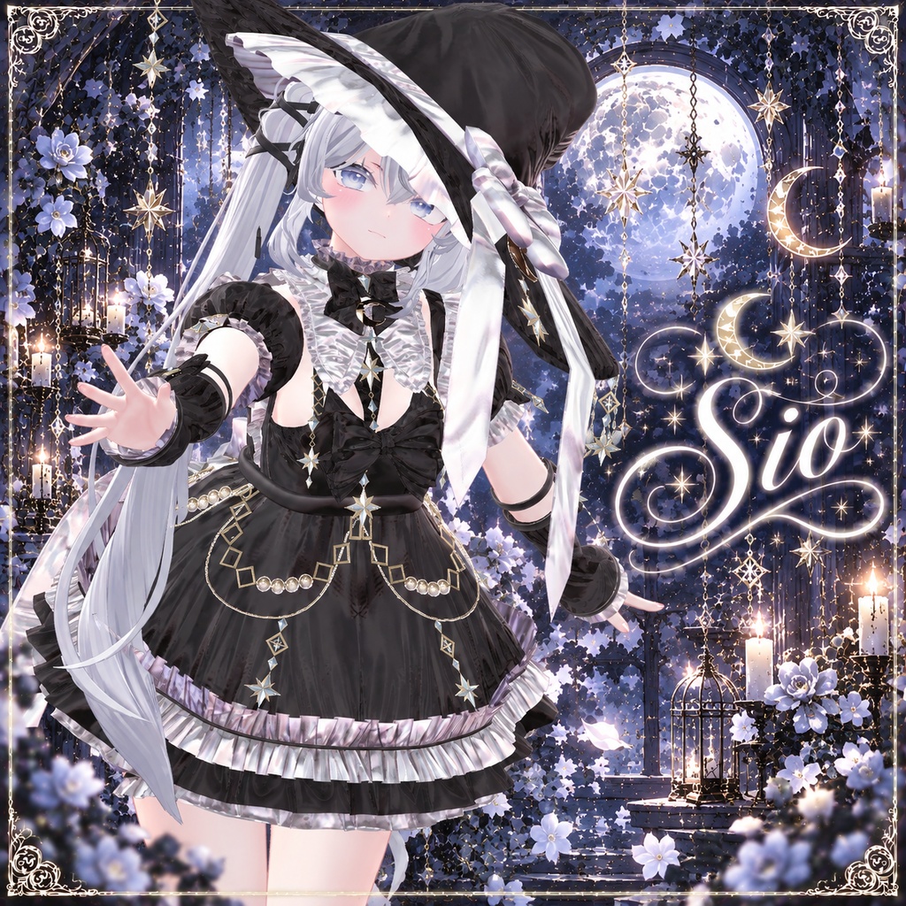 【複数アバター対応】Nocturne Witch