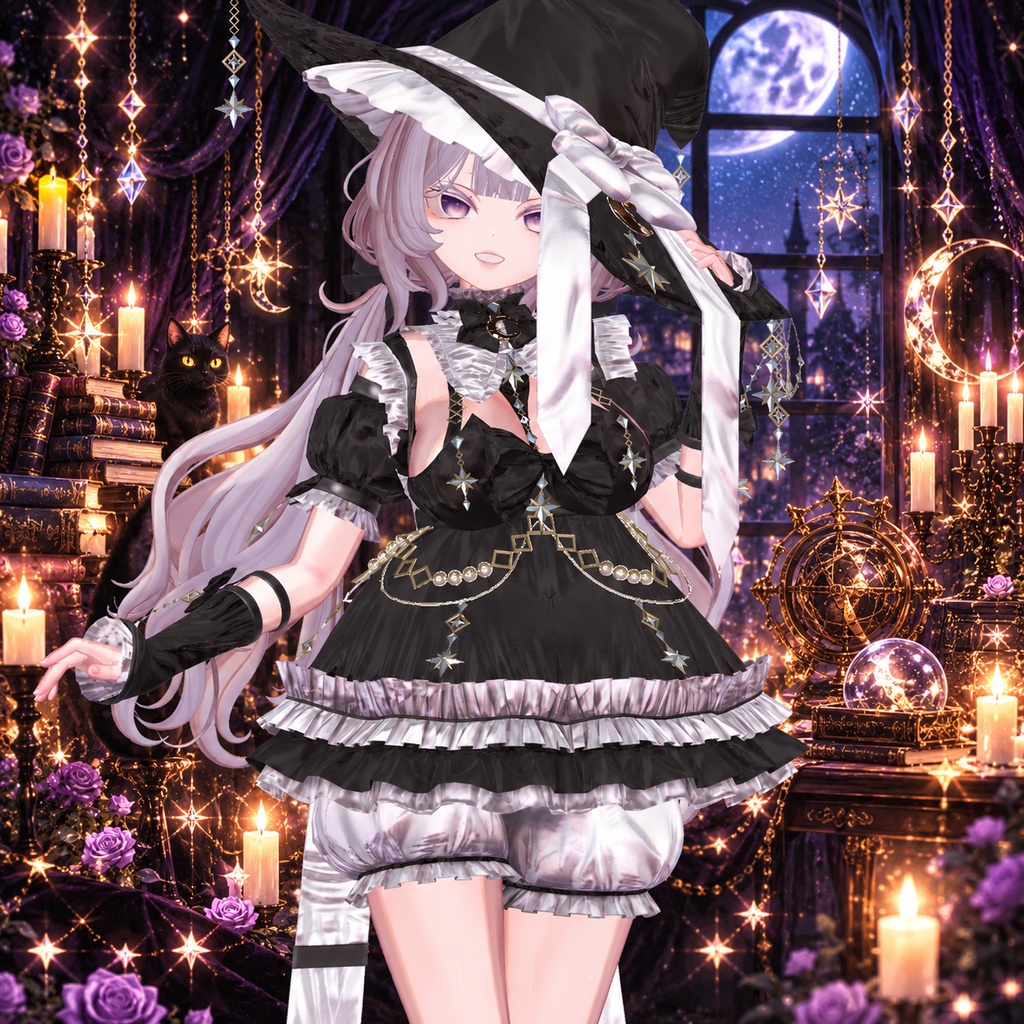 【複数アバター対応】Nocturne Witch