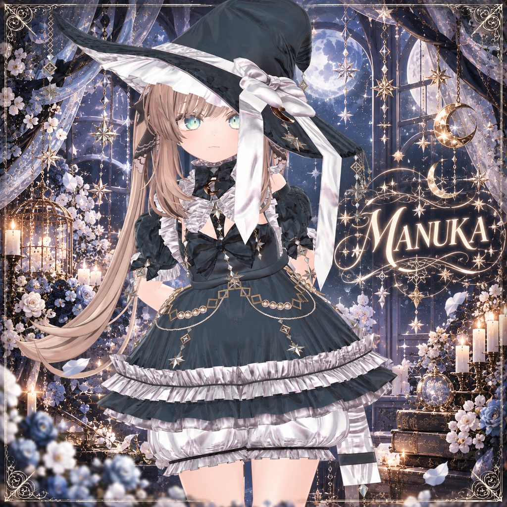 【複数アバター対応】Nocturne Witch