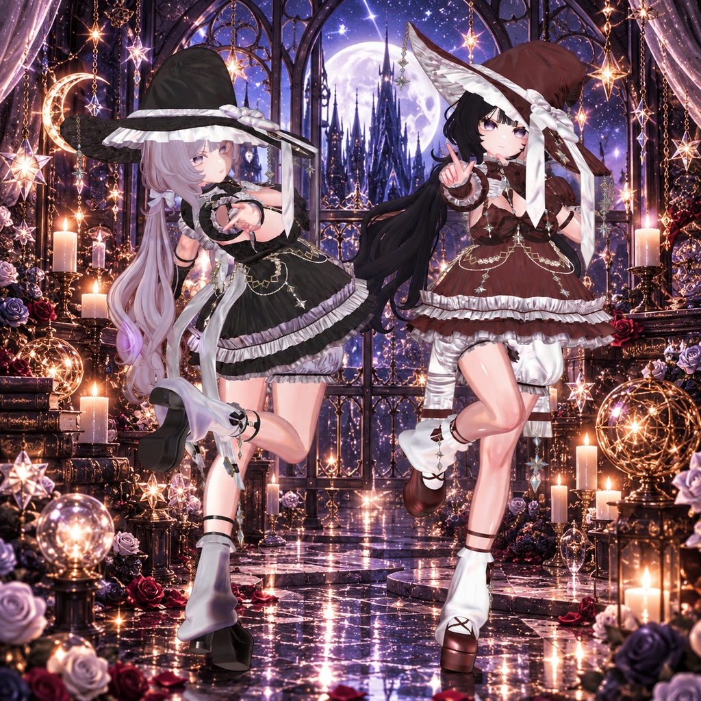 【複数アバター対応】Nocturne Witch