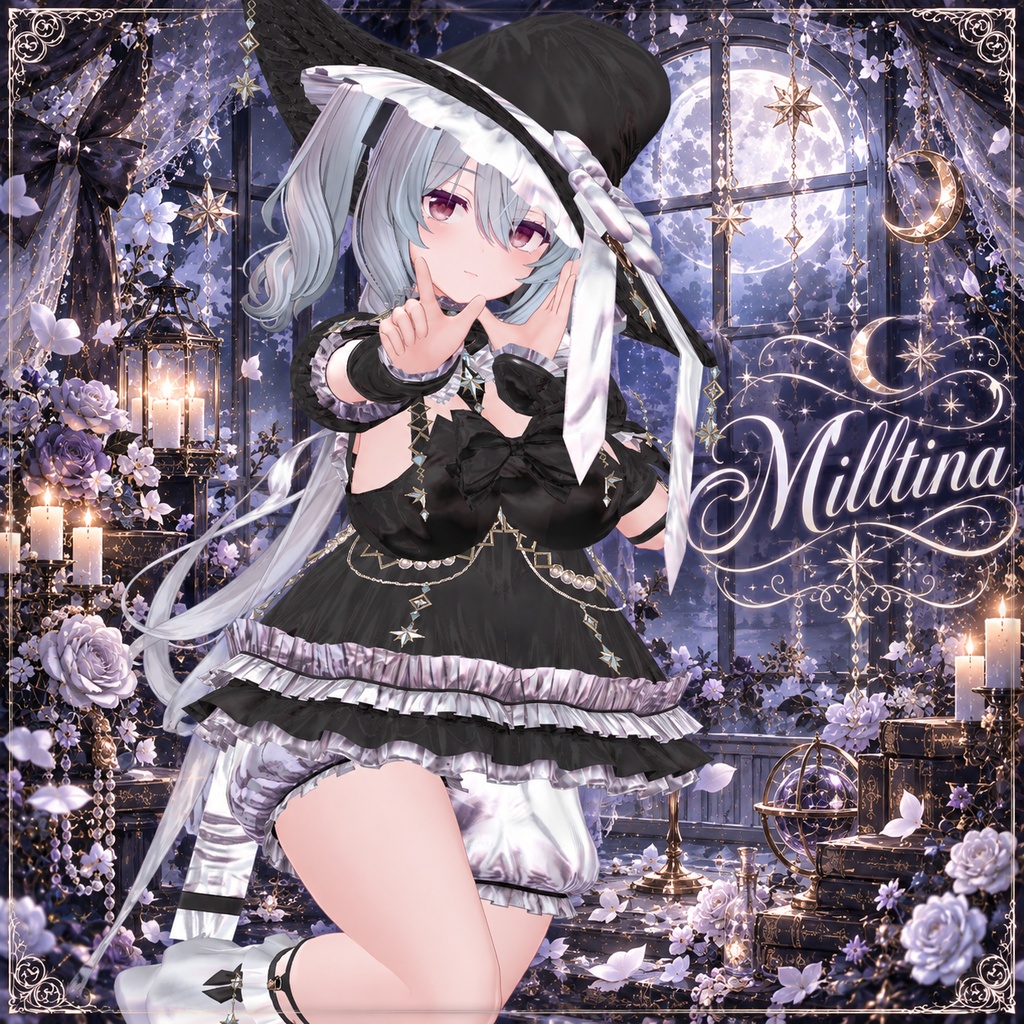 【複数アバター対応】Nocturne Witch