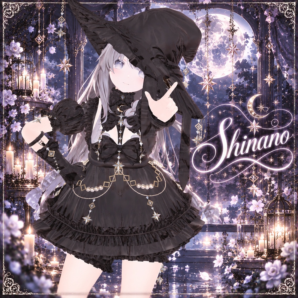 【複数アバター対応】Nocturne Witch