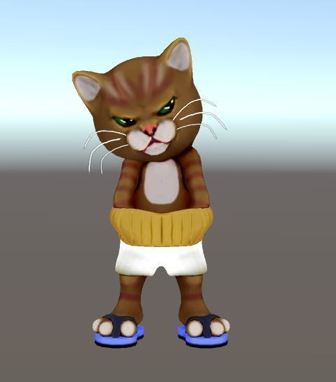 無料!VRChat用アバター ぬっころちゃん