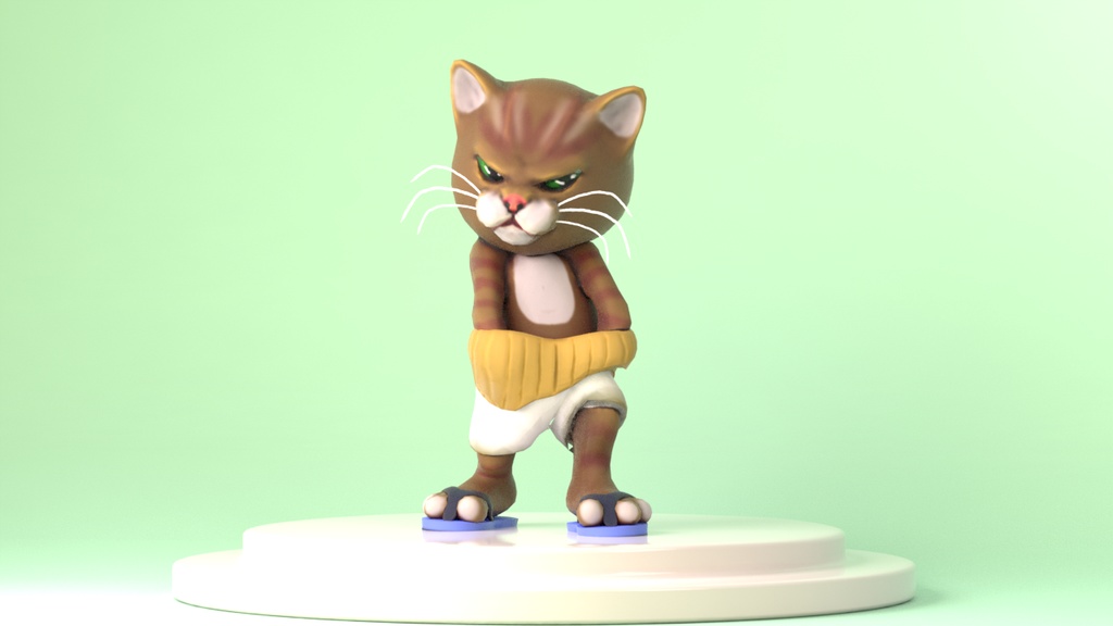 無料!VRChat用アバター ぬっころちゃん