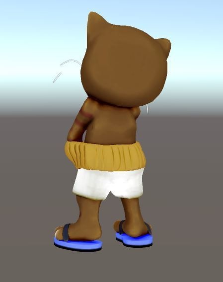 無料!VRChat用アバター ぬっころちゃん