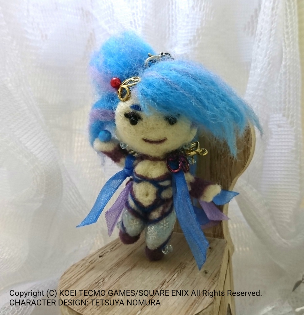 【作品例】【非売品】あなたのオリキャラを羊毛マスコットストラップに♪(¥2,500~+送料)