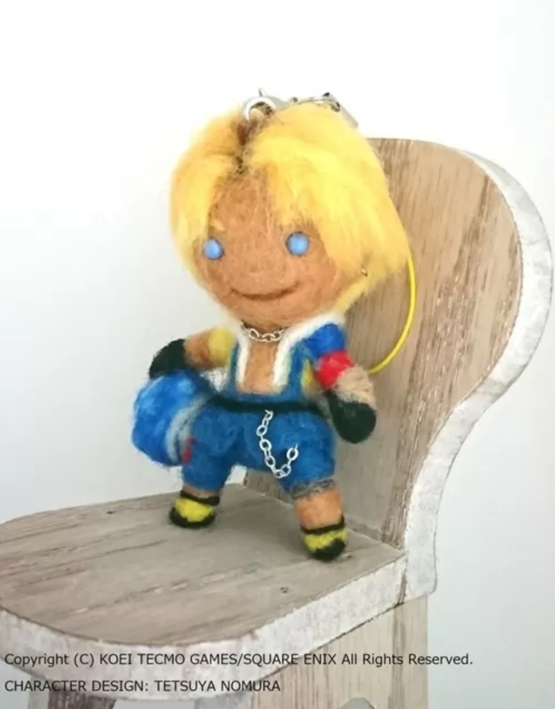 【作品例】【非売品】あなたのオリキャラを羊毛マスコットストラップに♪(¥2,500~+送料)