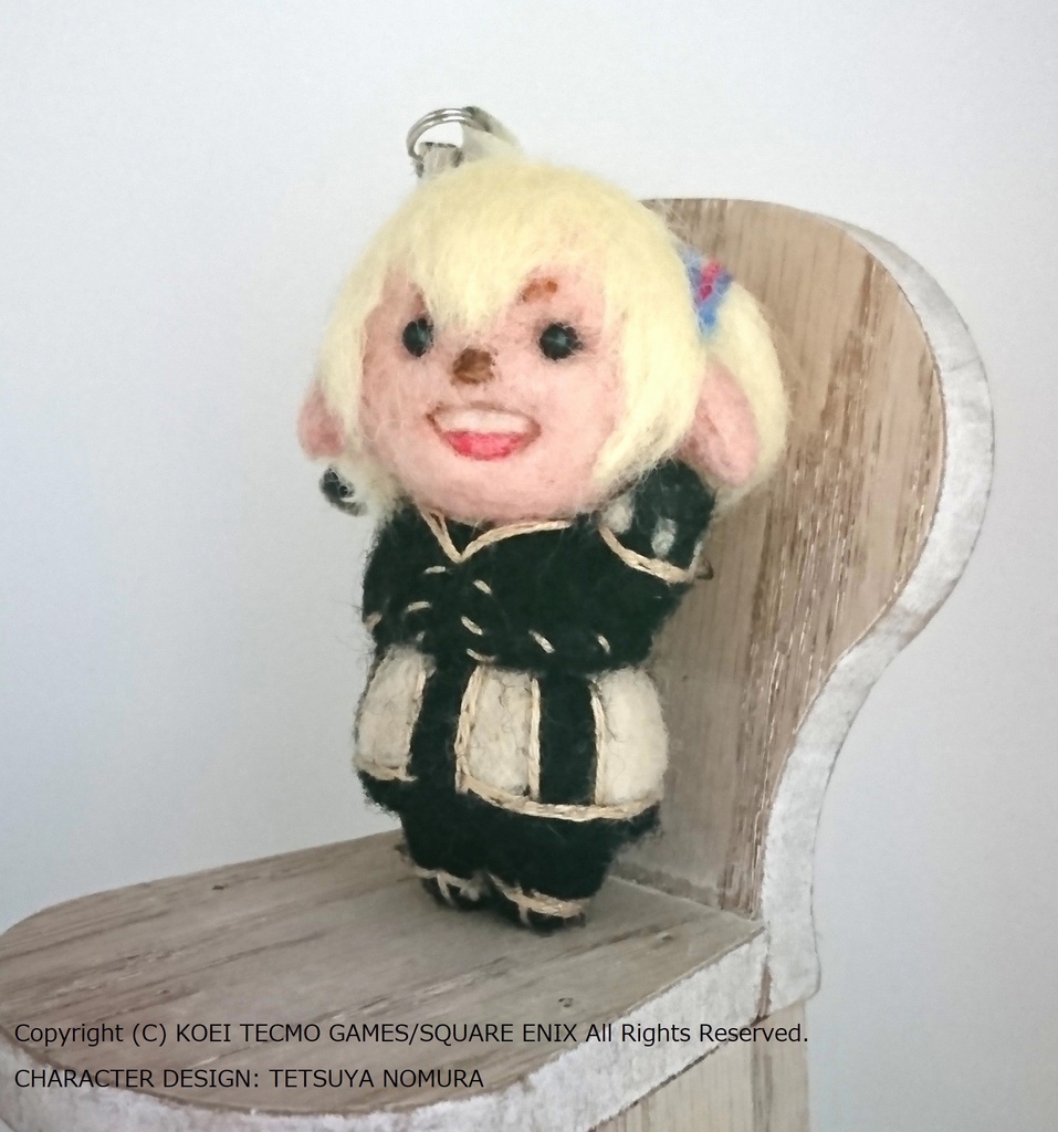 【作品例】【非売品】あなたのオリキャラを羊毛マスコットストラップに♪(¥2,500~+送料)