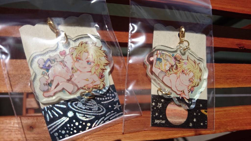 つながる!アクリルチャーム