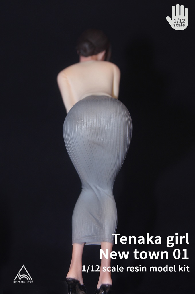 1/12 Tenaka Girl New town 01 Resin kit figure