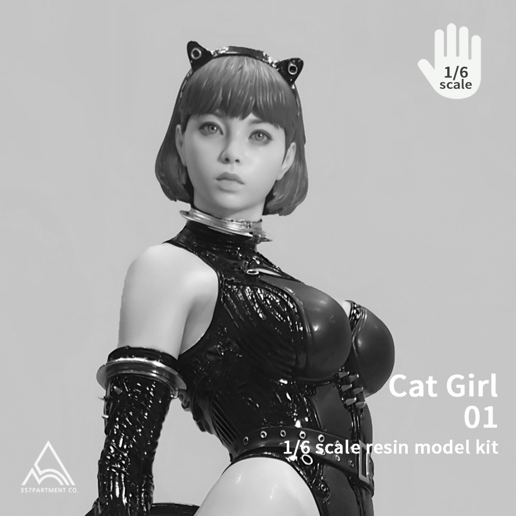 [絶版] 1/6 Cat Girl 01 Resin kit figure