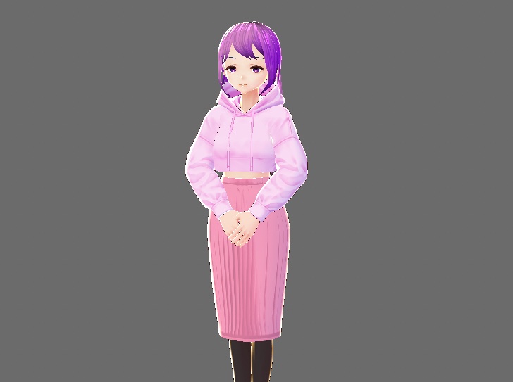 ショート丈パーカー/crop hoodie - カラーバリエーション