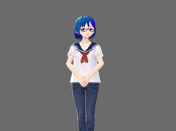 セーラー襟Tシャツ sailor T shirt
