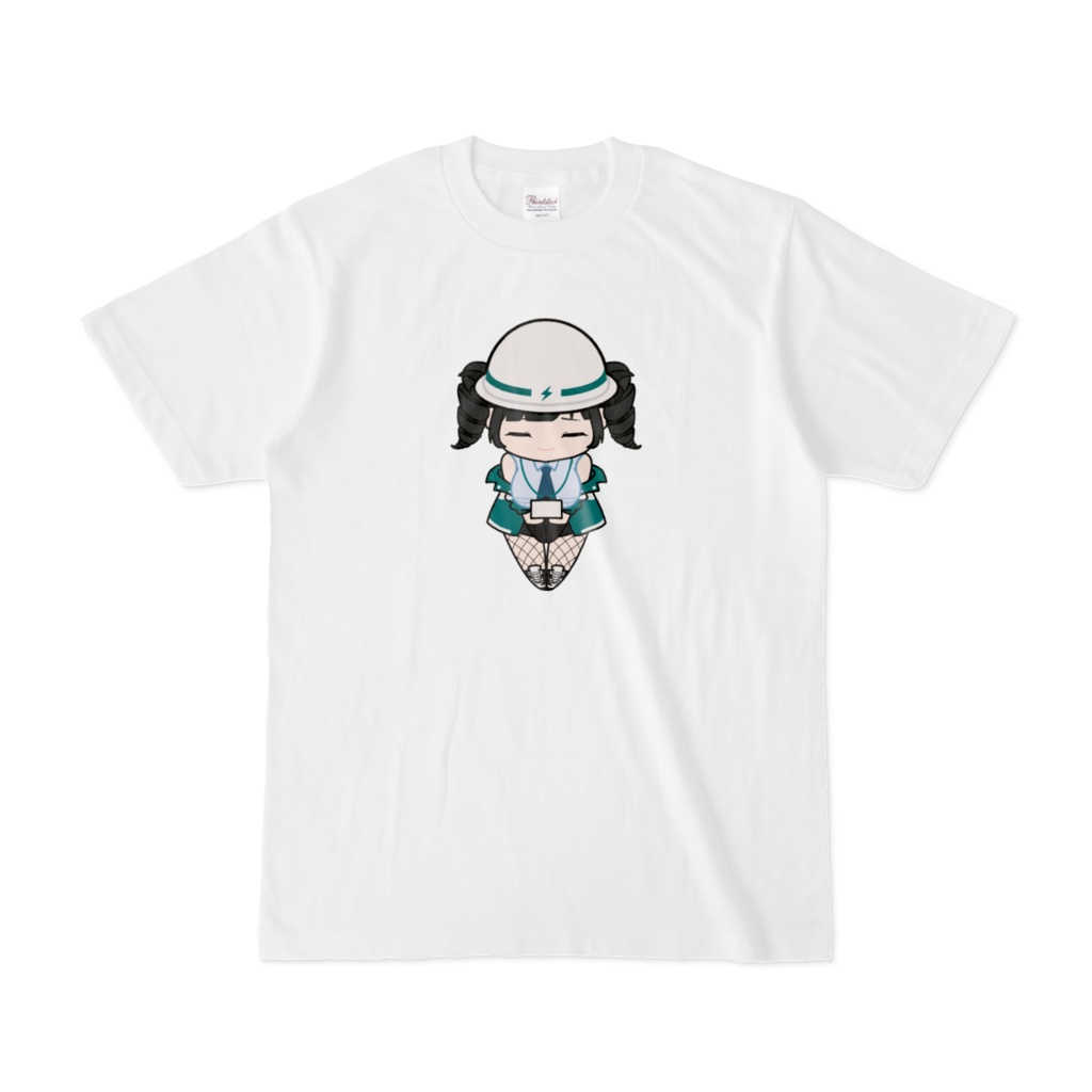 高神わさびお辞儀Tシャツ(白)