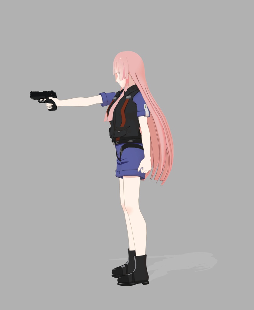 MMDグリペン用ポーズⅡ