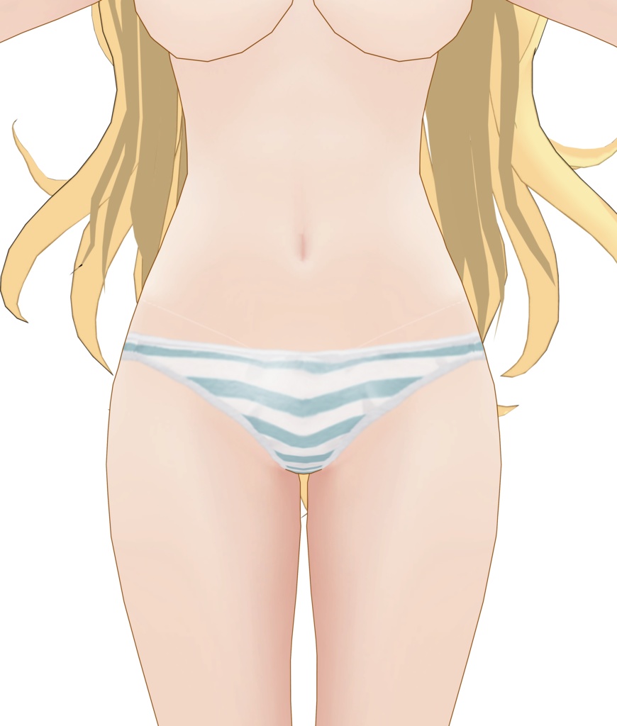 MMD イーグル(下着のみ)