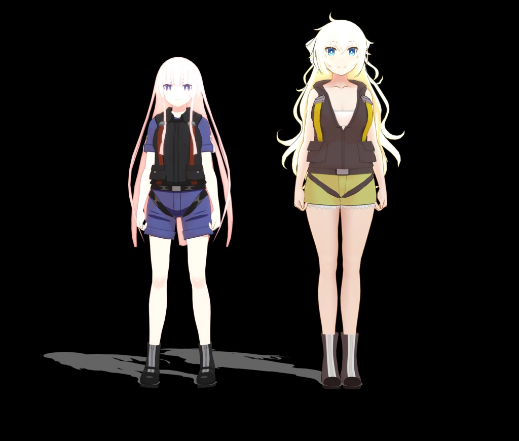 MMDグリペン&イーグル(発光)(無料)