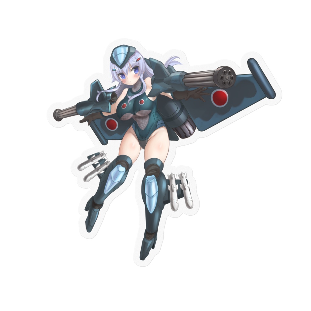 F-2A 青羽零(ステッカー)(オリジナル)