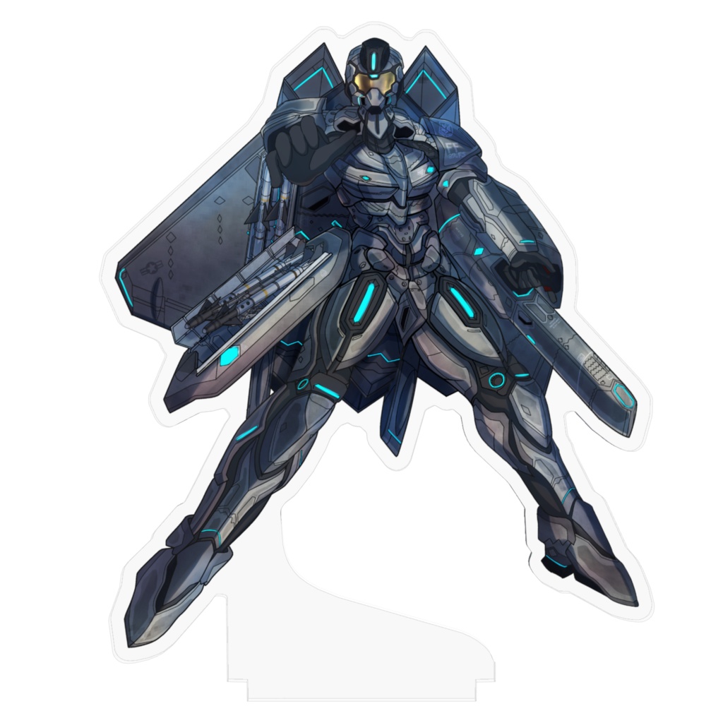 男性飛行歩兵(F-22)